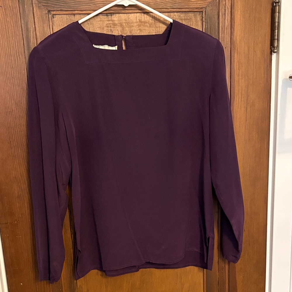 Spenser Jeremy Women's Blouse in Dark purple